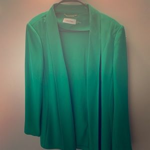 Green blazer